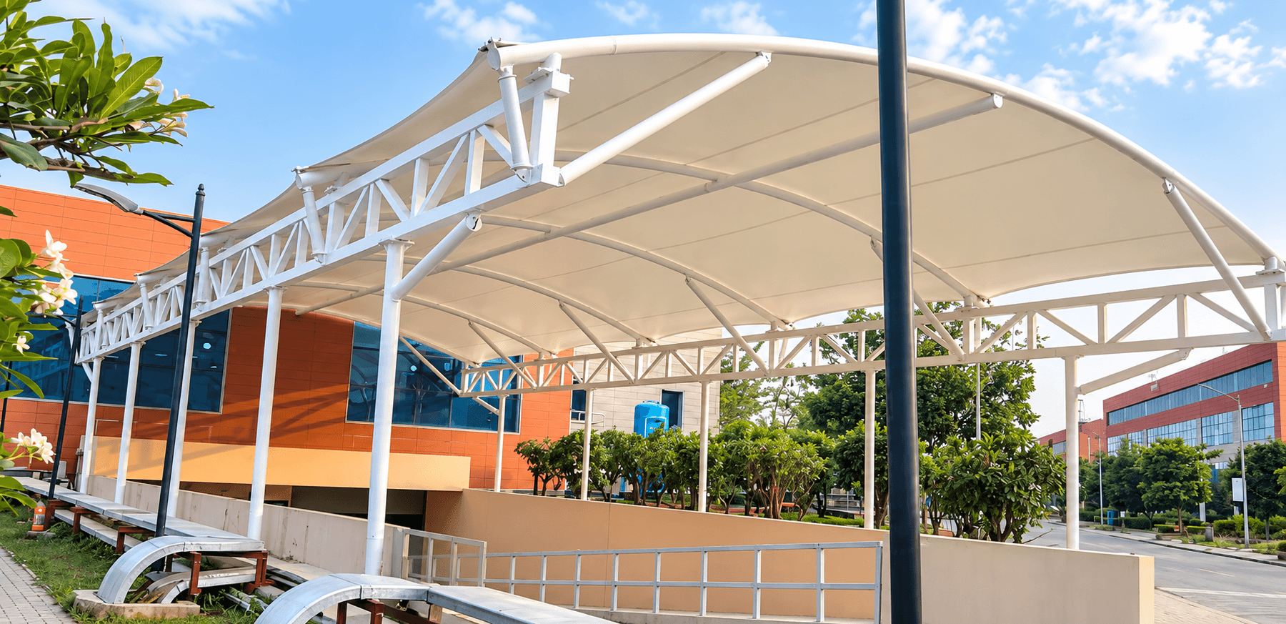 GE Industrial Manufacturing Campus structural detail