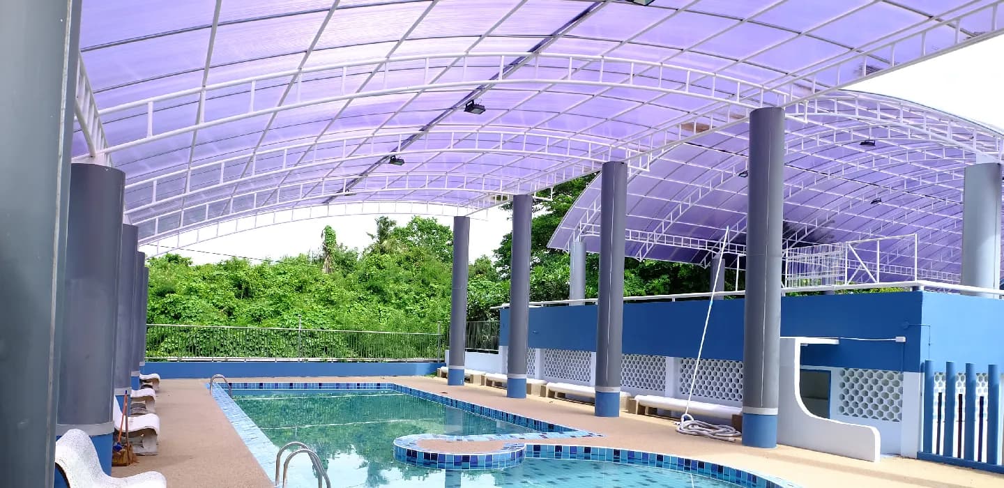 What is Tensile Swimming Pool Shade Cover:Advanced tensile shade structures for swimming pools