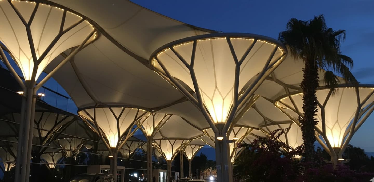 How Tensile Structures Combine Aesthetics with Engineering Precision