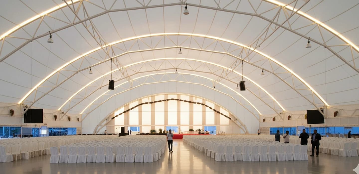Tensile Structure for Convention Center: A Modern Solution for Large-Scale Spaces