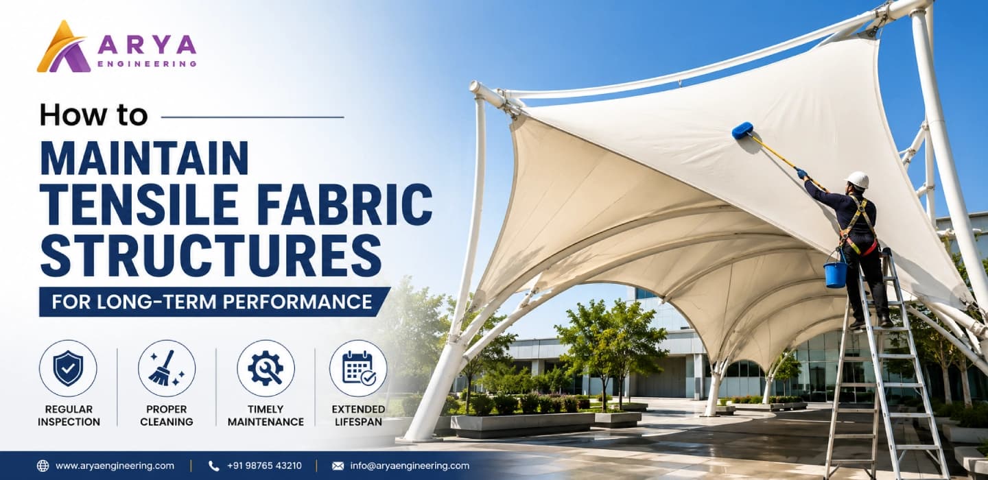 How To Maintain Tensil Fabric Structure