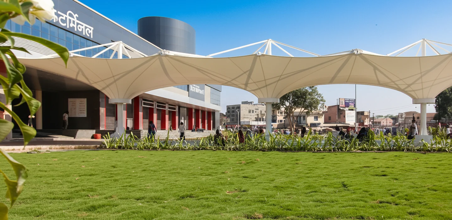 Tensile inverted cone