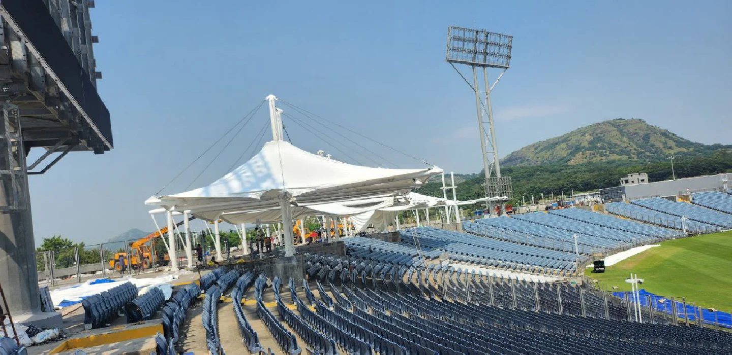 Modular Tensile structure for stadium