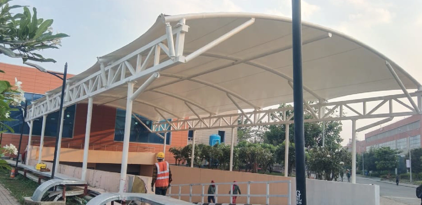 Tensile Structure for Pathway