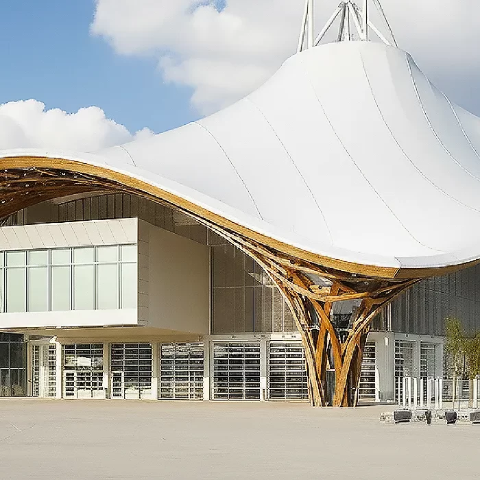 Tensile Exhibtion and Convention Center Shades