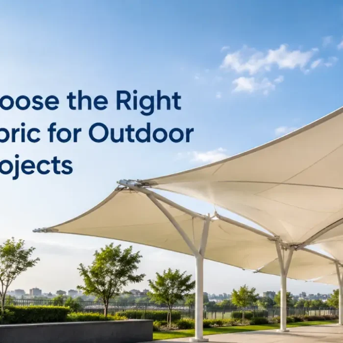 How to Choose the Right Tensile Fabric for Outdoor Roofing Projects | Arya Engineering
